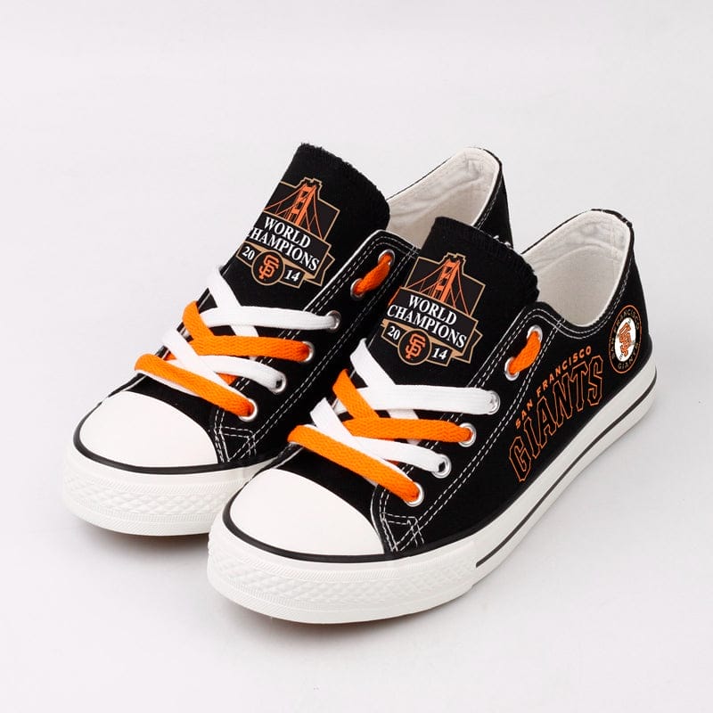 San Francisco Giants Limited Print Low Top Canvas Shoes Sport Sneakers For Men Women Fans - Image 4