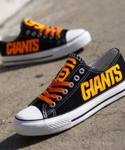 San Francisco Giants Limited Print MLB Students Low Top Canvas Shoes Sport Sneakers 4