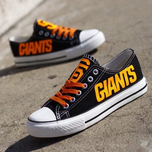 San Francisco Giants Limited Print Low Top Canvas Shoes Sport Sneakers For Men Women Fans - Image 3