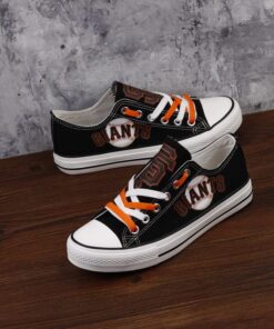 San Francisco Giants Limited Print MLB Students Low Top Canvas Shoes Sport Sneakers 692b72bf e981 4ffc 9d27 38a9d1e6a16d
