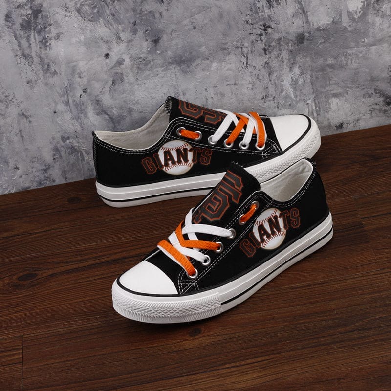 San Francisco Giants Limited Print Low Top Canvas Shoes Sport Sneakers For Men Women Fans - Image 5