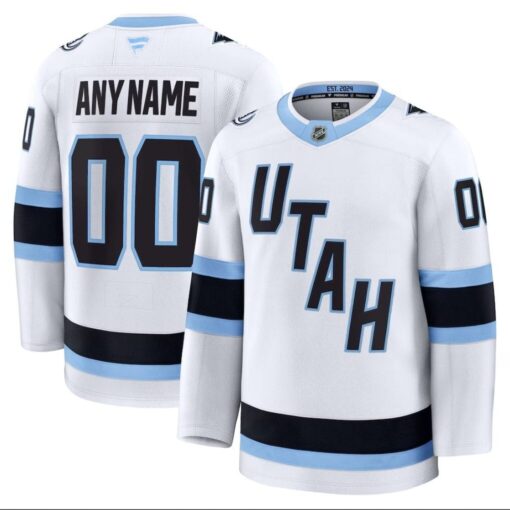 Custom Utah Jersey Name and Number Premium Stitched - Image 2