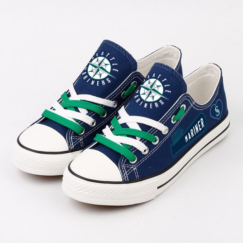 Seattle Mariners Limited Print Low Top Canvas Shoes Sport Sneakers For Men Women Fans 6 Seattle Mariners Limited Print Low Top Canvas Shoes Sport Sneakers For Men Women Fans - Image 6