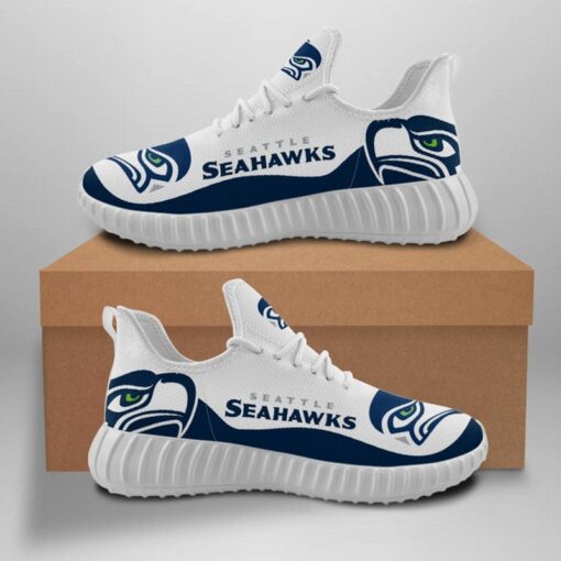 Seattle Seahawks Sneaker Shoes NFL For Men Women Fans - Image 2