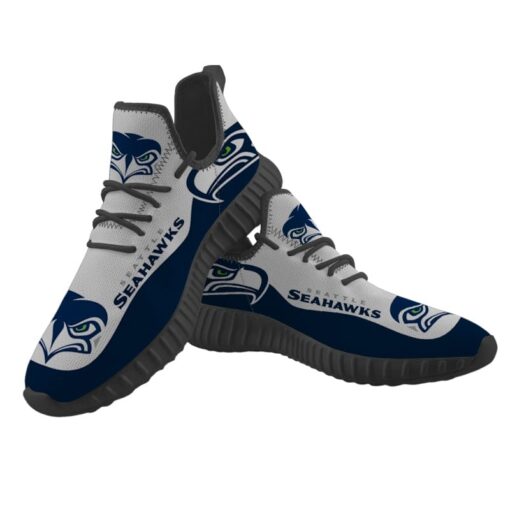 Seattle Seahawks Sneaker Shoes NFL For Men Women Fans - Image 4