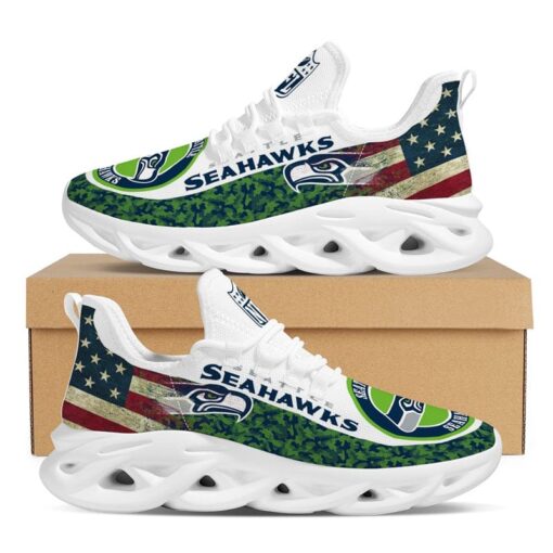 Seattle Seahawks Sneakers Shoes Elevate Your Every Step - Image 3