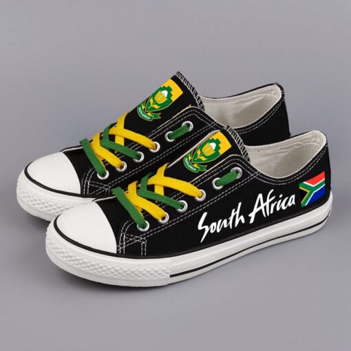 South Africa Low Top Canvas Sport Sneakers Shoes For Men Women Fans
