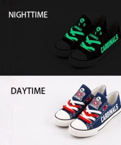 St. Louis Cardinals Limited Print MLB Students Low Top Canvas Shoes Sport Sneakers