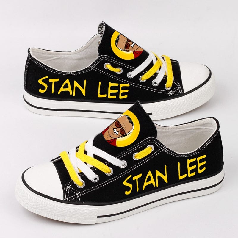 Stan Lee Low Top Canvas Sport Sneakers Shoes For Men Women Fans 1 Stan Lee Low Top Canvas Sport Sneakers Shoes For Men Women Fans