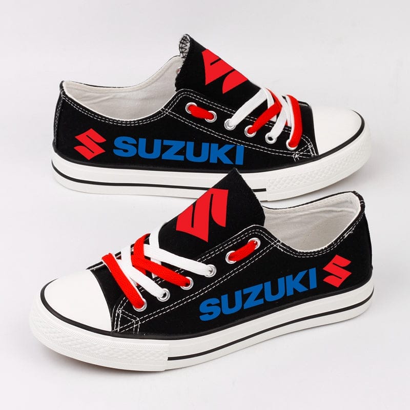 Suzuki Canvas Sneakers Shoes For Men Women Fans 3 Suzuki Canvas Sneakers Shoes For Men Women Fans - Image 3