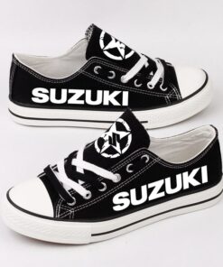 Alternative view of Suzuki Canvas Sneakers Shoes For Men Women Fans