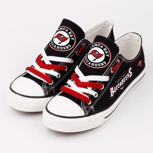 Tampa Bay Buccaneers Low Top Canvas Sport Sneakers Shoes For Men Women Fans