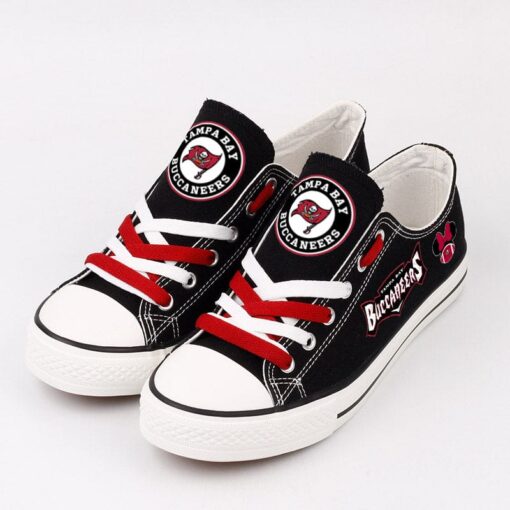 Tampa Bay Buccaneers Low Top Canvas Sport Sneakers Shoes For Men Women Fans - Image 2