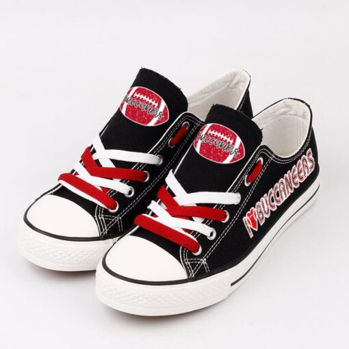 Tampa Bay Buccaneers Low Top Canvas Sport Sneakers Shoes For Men Women Fans - Image 4