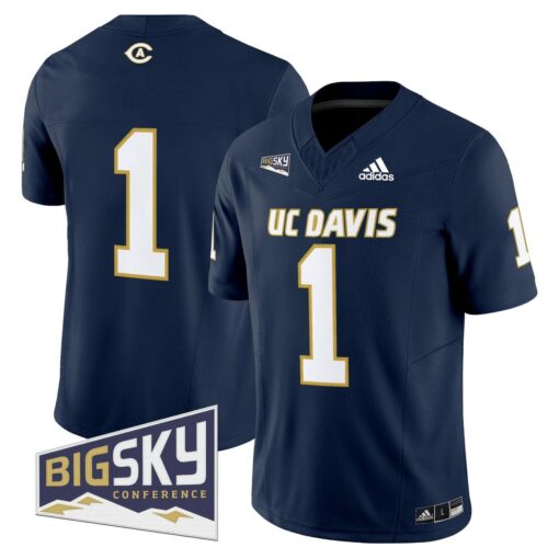 Team Jersey #1 UC Davis Aggies 2025 Lake Tahoe Patch Stitched - Image 5
