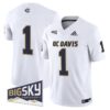Team Jersey 1 UC Davis Aggies 2025 Lake Tahoe Patch Stitched White 326bc350 3e87 482d 912f 37e98f71338c