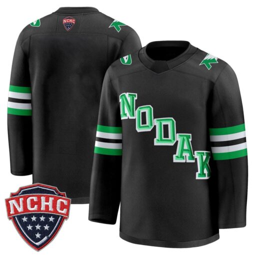 Team Jersey North Dakota Fighting Hawks 2025-26 Stitched