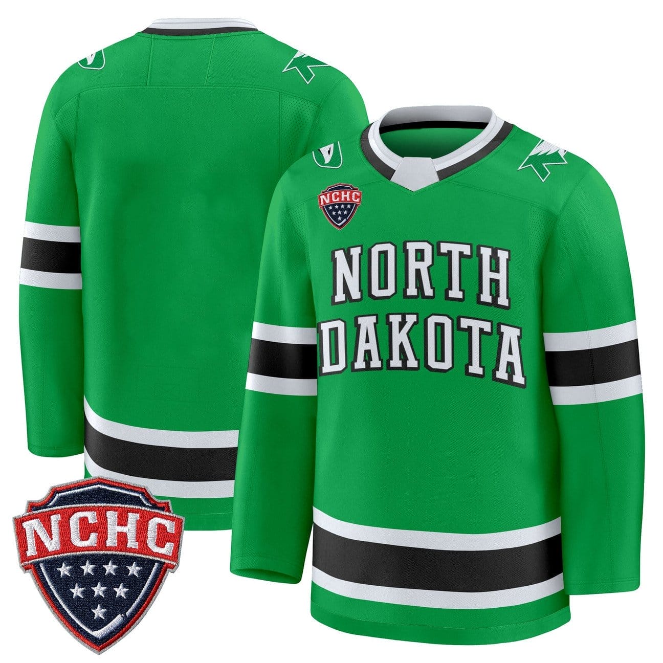Team Jersey North Dakota Fighting Hawks 2025-26 Stitched 3 Team Jersey North Dakota Fighting Hawks 2025-26 Stitched - Image 3