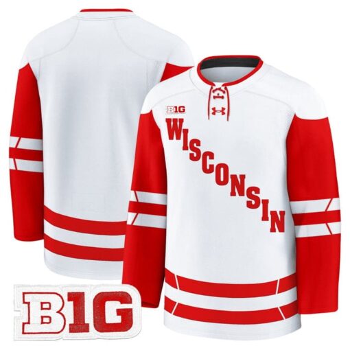 Team Jersey Wisconsin Badgers 2025-26 Premium Stitched - Image 2