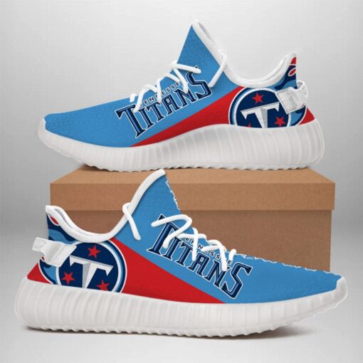 Tennessee Titans NFL 350v Yeezy Sneakers For Men Women Fans