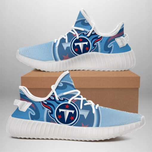 Tennessee Titans NFL 350v Yeezy Sneakers For Men Women Fans - Image 2