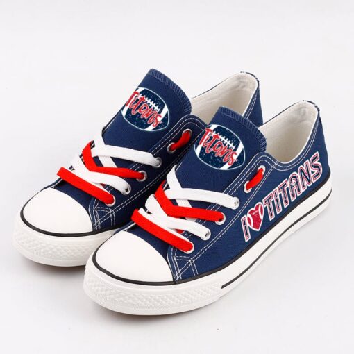 Tennessee Titans Low Top Canvas Sport Sneakers Shoes For Men Women Fans - Image 6