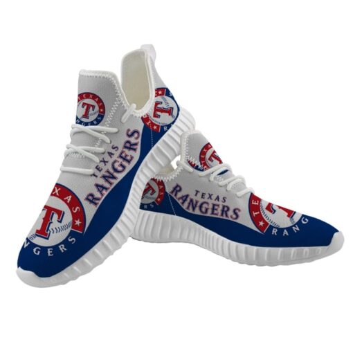 Texas Rangers V1 MLB Sneaker Shoes Hot Team For Men Women Fans - Image 2