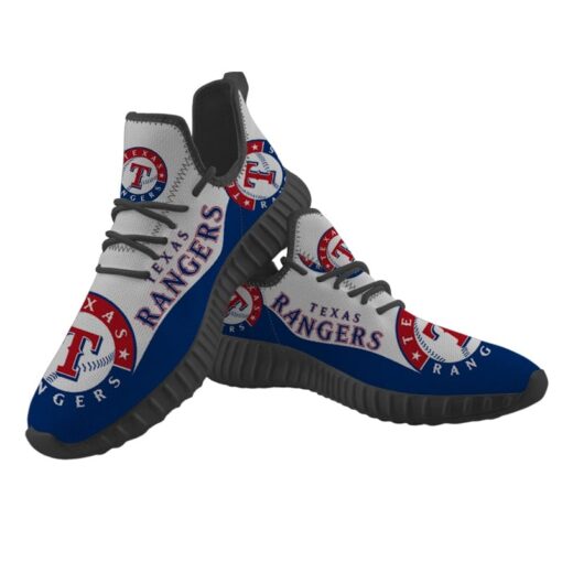Texas Rangers V1 MLB Sneaker Shoes Hot Team For Men Women Fans - Image 3