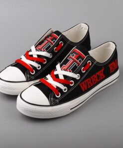 Texas Tech Red Raiders Sport Sneakers Shoes For Men Women Fans