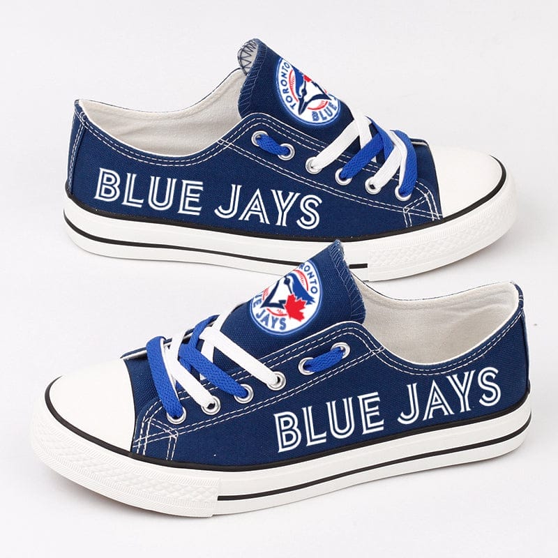 Toronto Blue Jays Limited Print Low Top Canvas Shoes Sport Sneakers For Men Women Fans 1 Toronto Blue Jays Limited Print Low Top Canvas Shoes Sport Sneakers For Men Women Fans