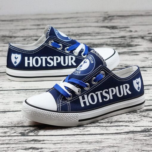 Tottenham Hotspur Low Top Canvas Sport Sneakers Shoes For Men Women Fans - Image 2