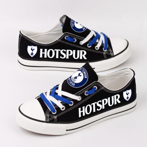 Tottenham Hotspur Low Top Canvas Sport Sneakers Shoes For Men Women Fans