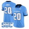 TrequanJonesJersey 20OldDominionMonarchs2025VaporStitchedBlue