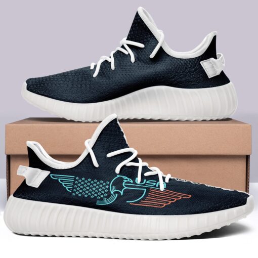 USA Flag V2 350v Yeezy Sneakers For Men Women Fans - Image 5