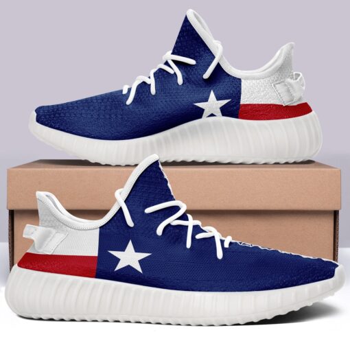 USA Flag 350v Yeezy Sneakers For Men Women Fans - Image 3