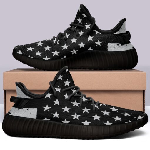 USA Flag 350v Yeezy Sneakers For Men Women Fans - Image 5