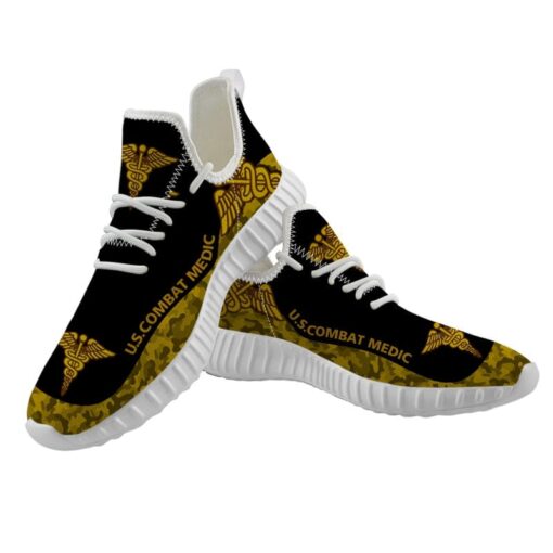 United States Combat Medic Sneaker Shoes Hot For Men Women Fans - Image 2