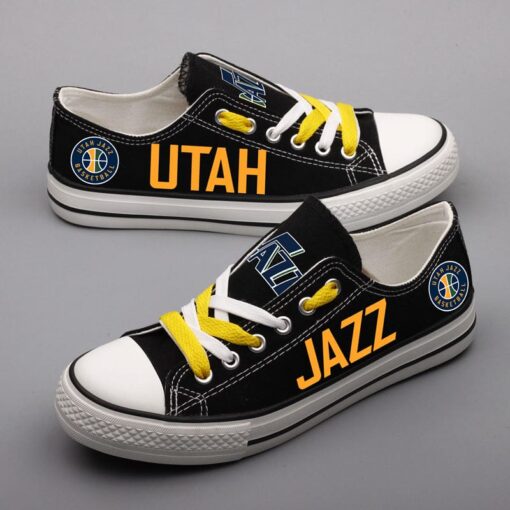Utah Jazz Atlanta Hawks Sport Sneakers Shoes For Men Women Fans - Image 5