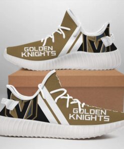 Vegas Golden Knights 350v Yeezy Sneakers For Men Women Fans