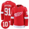Vladimir Tarasenko Jersey 91 Red Wings 10 Alex Delvecchio Honoring Red