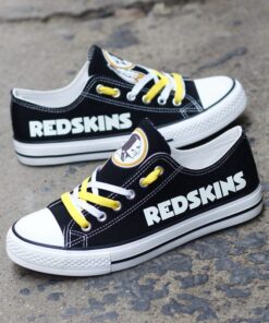 Alternative view of Washington Redskins Low Top Canvas Sport Sneakers Shoes For Men Women Fans