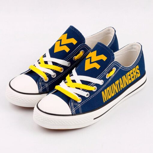 West Virginia Mountaineers Sport Sneakers Shoes For Men Women Fans - Image 2