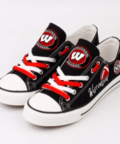 Wisconsin Badgers Sport Sneakers Shoes For Men Women Fans