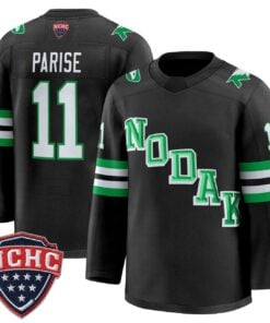 Zach Parise Jersey #11 North Dakota Fighting Hawks 2025-26 Stitched
