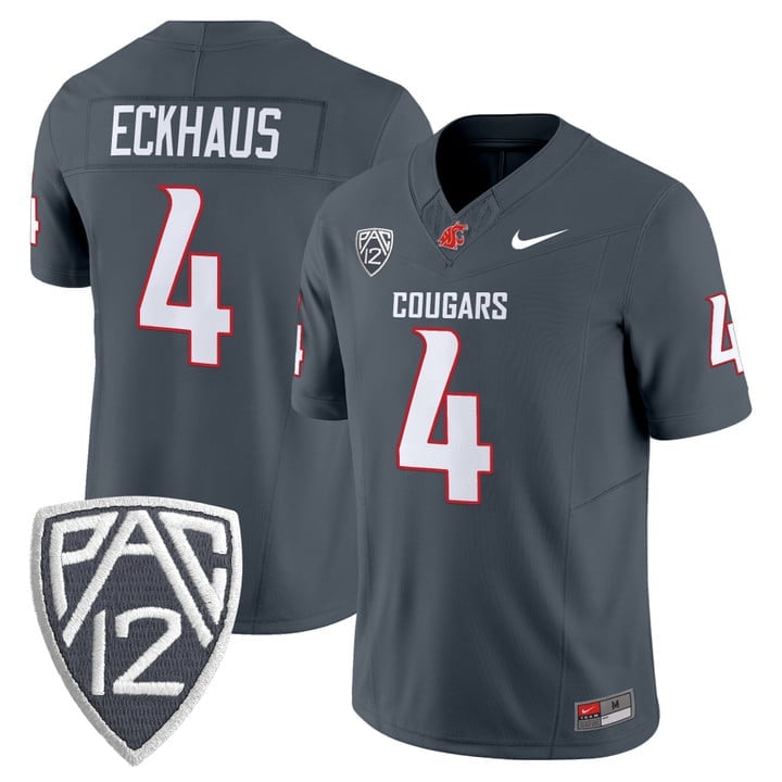 ZeviEckhausJersey 4WashingtonStateCougars2025V2VaporLimitedStitched