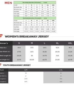 1.Hockey Sizechart Final Men Women Youth 768x790 c5687cd9 4593 4465 b021 1f11ef33ac65