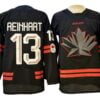 2026WinterOlympicsTeamCanada 13SamReinhartHockeyJerseyBlack