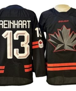2026 Winter Olympics Team Canada #13 Sam Reinhart Hockey Jersey Black