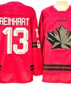 2026 Winter Olympics Team Canada #13 Sam Reinhart Hockey Jersey Red