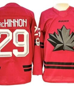 2026 Winter Olympics Team Canada #29 Nathan MacKinnon Hockey Jersey Red